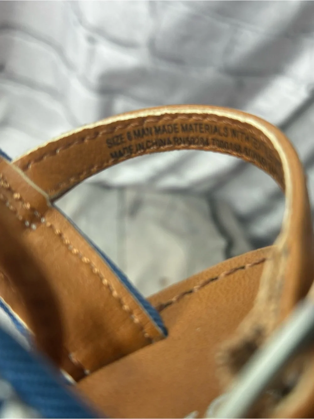 5/$20 Coastal Boho Whimsy Pom Nautical Gladiator Slingback‎ Sandals Baby Girl 6